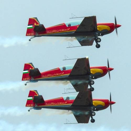 Lietadlo - Royal Jordanian Falcons